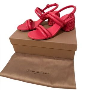 Gianvito Rossi Florea Pink Sandals